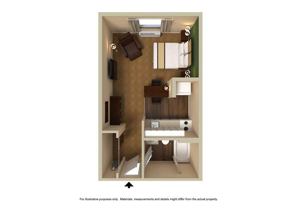 Hometowne Studios And Suites By Red Roof Greensboro Habitación foto